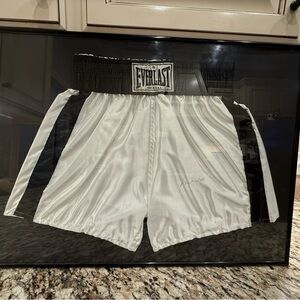 AUTHENTICATED Autographed Muhammad Ali Trunks